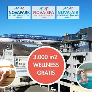 Novapark Flugzeughotel Szálloda